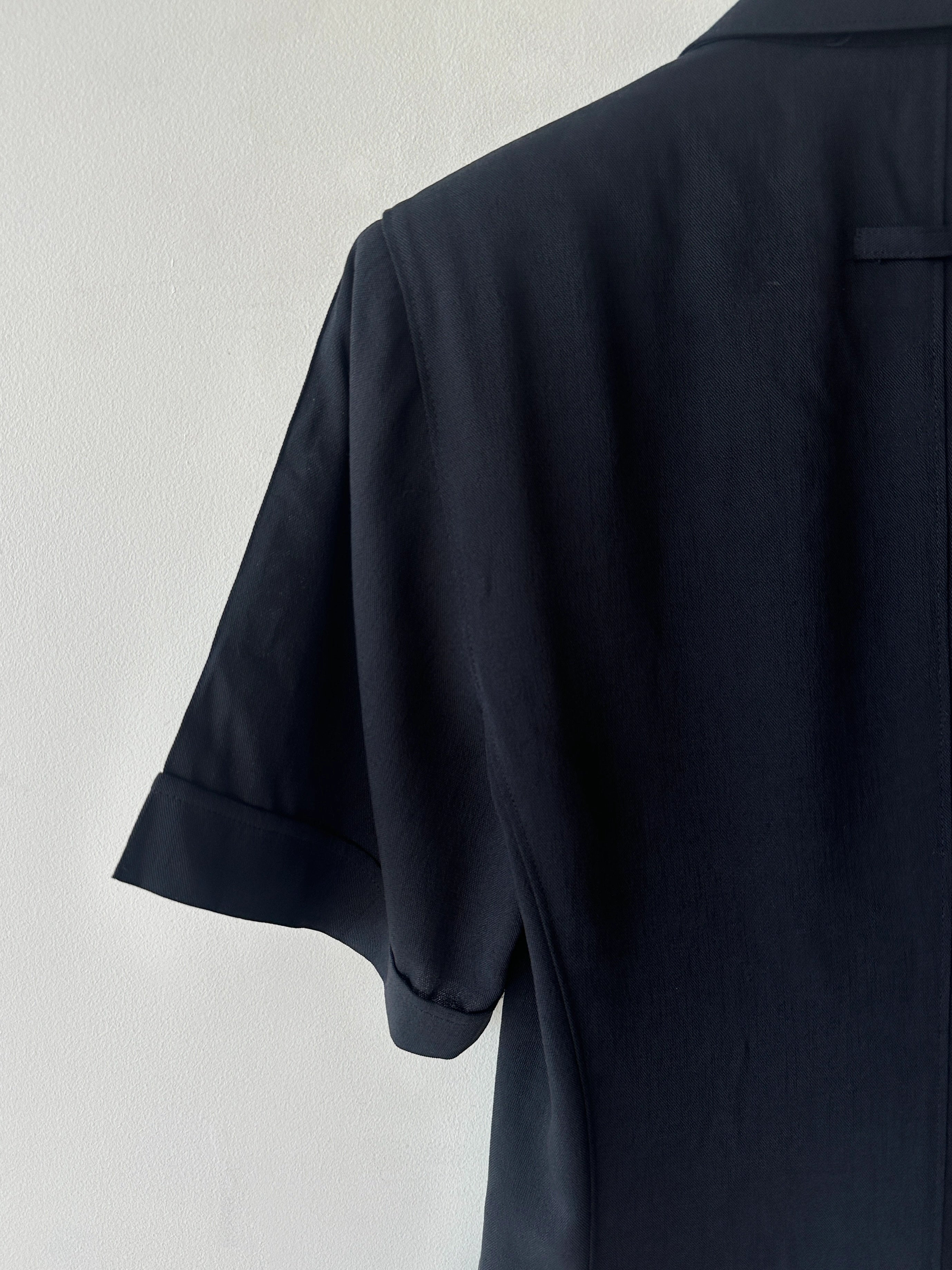 JEAN PAUL GAULTIER - 1990s SHORT SLEEVE DOUBLE BREASTED BLAZER