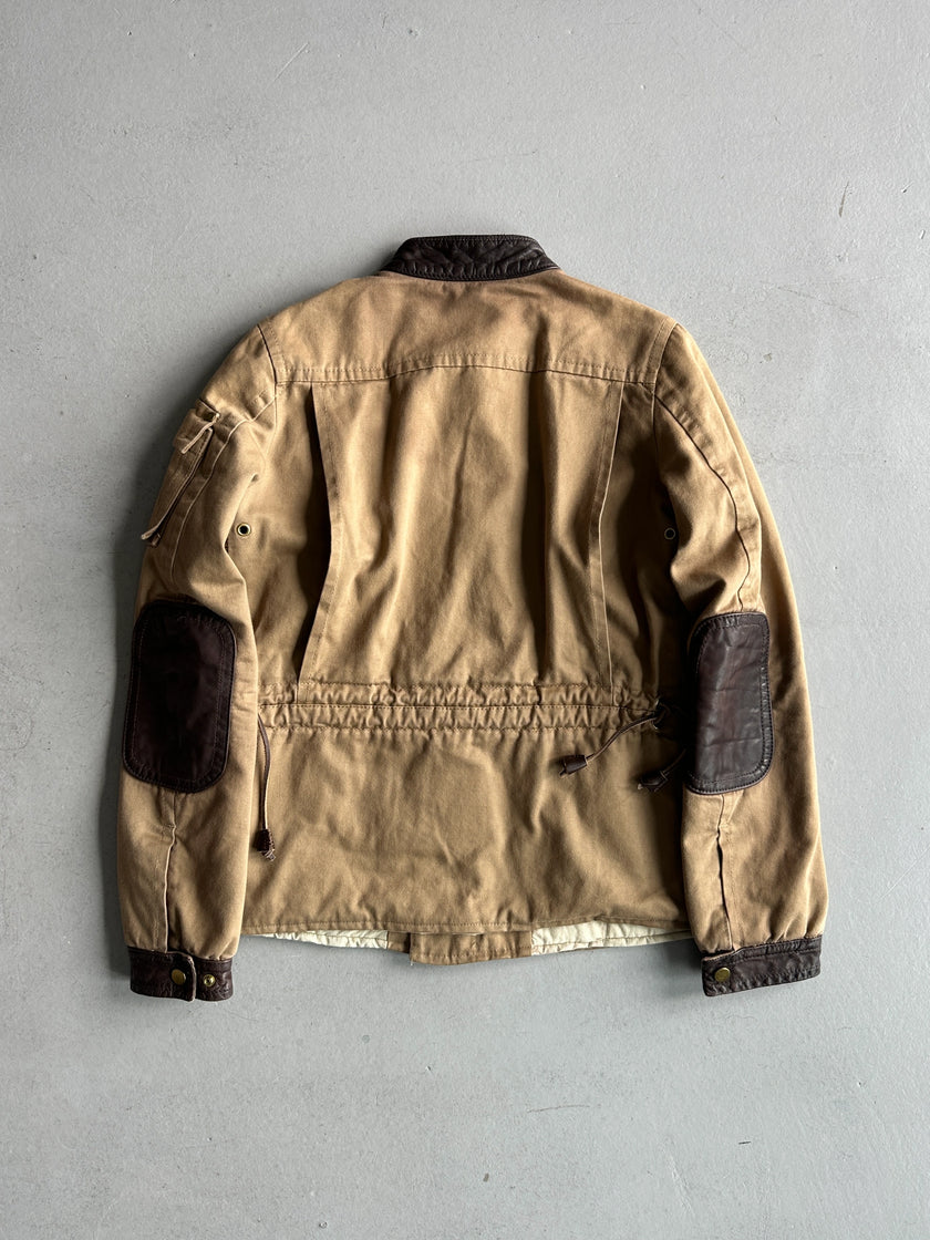 DSQUARED2 - F/W 2002 CARGO JACKET WITH LEATHER TRIMS