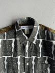 COMME DES GARÇONS X HENRYK TOMASZEWSKI - A/W 2015 CAMOUFLAGE PANEL SHIRT