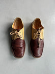 MIU MIU - F/W 1999 BUBBLE SOLE LACE UP OXFORD LEATHER SHOES