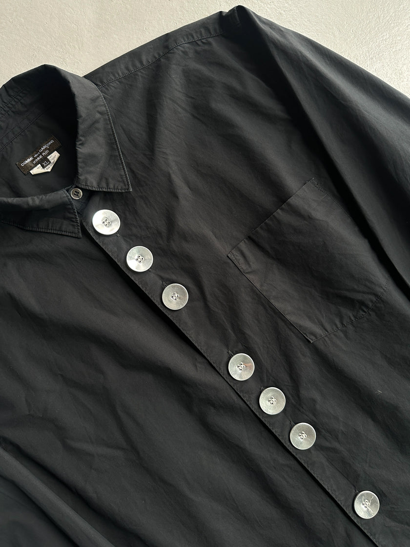 COMME DES GARÇONS HOMME PLUS - S/S 2021 OVERSIZED BUTTON LONG SLEEVE SHIRT