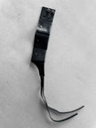 HIROKO KOSHINO - 1990s LEATHER WAIST BELT WITH THREE FLAP POCKETS