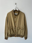 VALENTINO - 1990s LINEN BOMBER JACKET