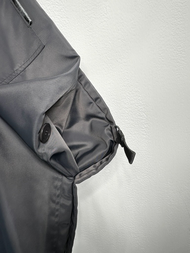 FINAL HOME - early 2000s TECHNICAL TROUSERS WITH SIDE BUTTON DETAILS