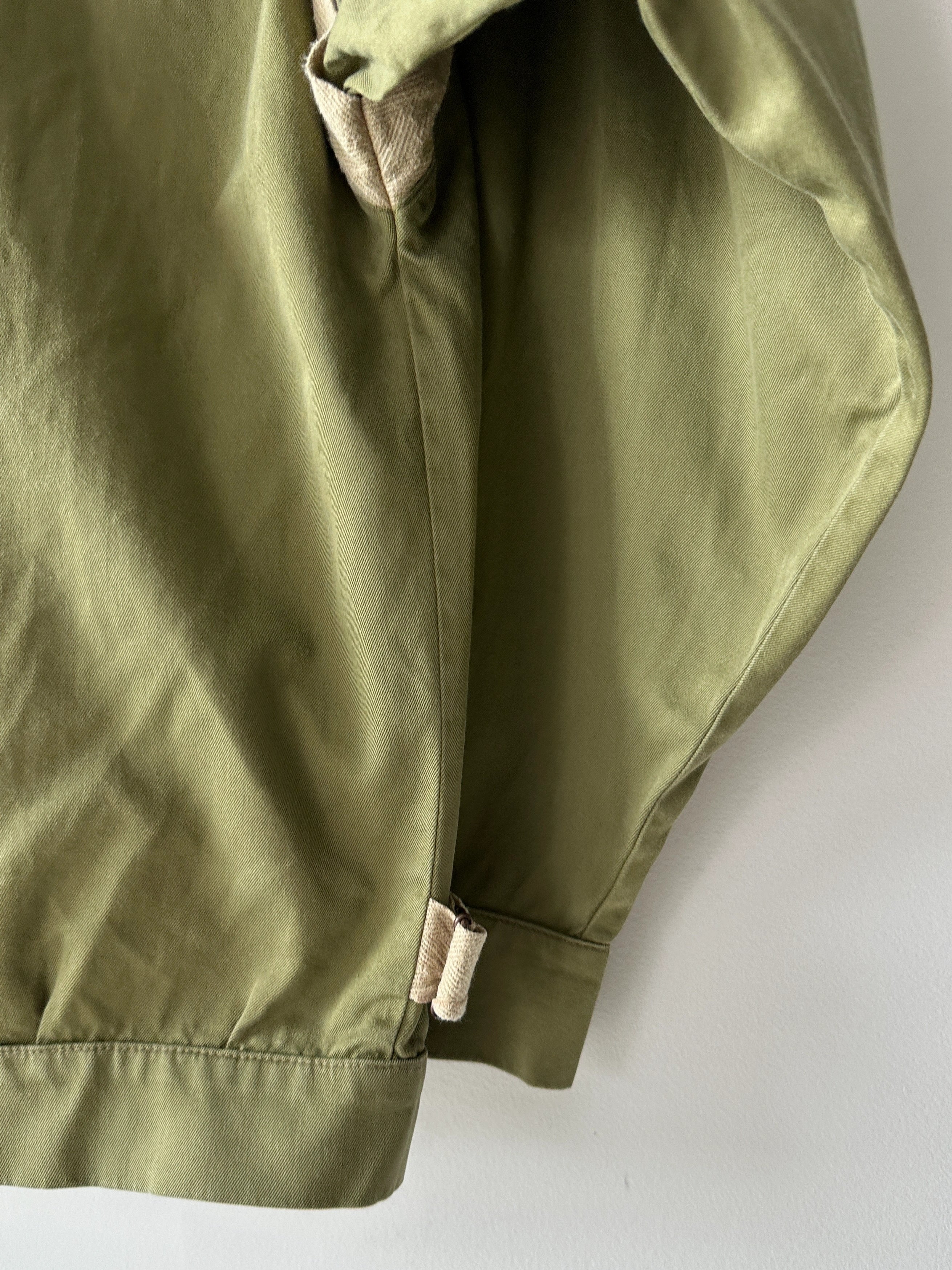 1980s UTILITY JACKET WITH DRAWCORDS DETAILS