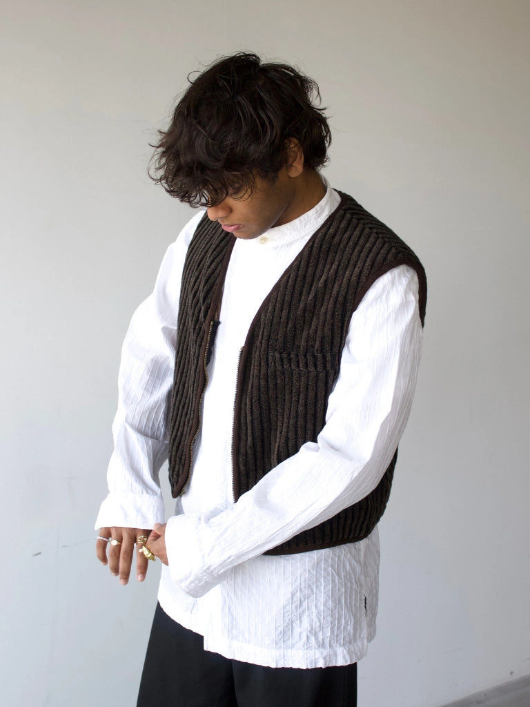 EMPORIO ARMANI – 1980s PADDED ZIP VEST