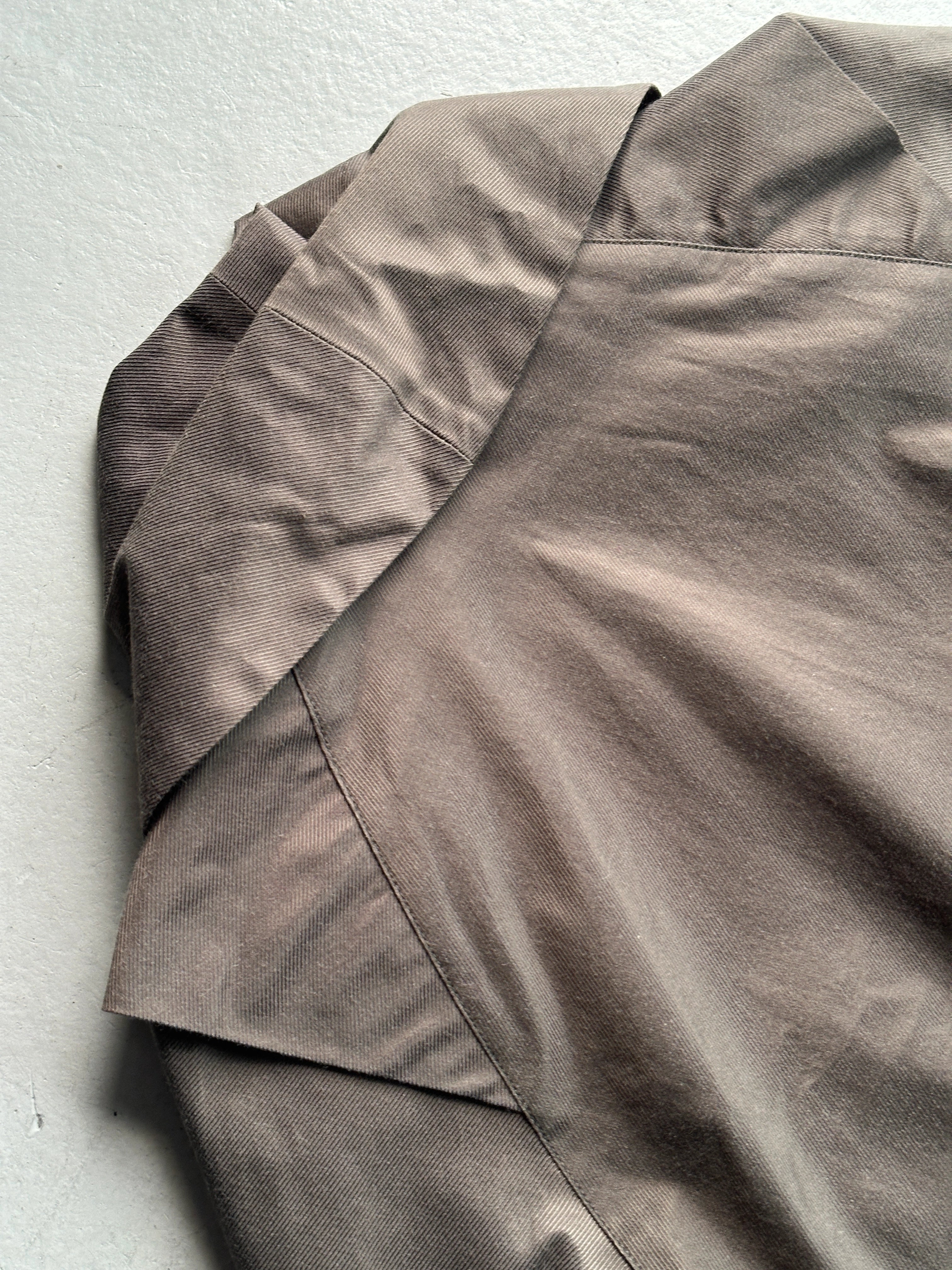 PLEIN SUD - 1990s EXAGGERATED SHAWL COLLAR JACKET