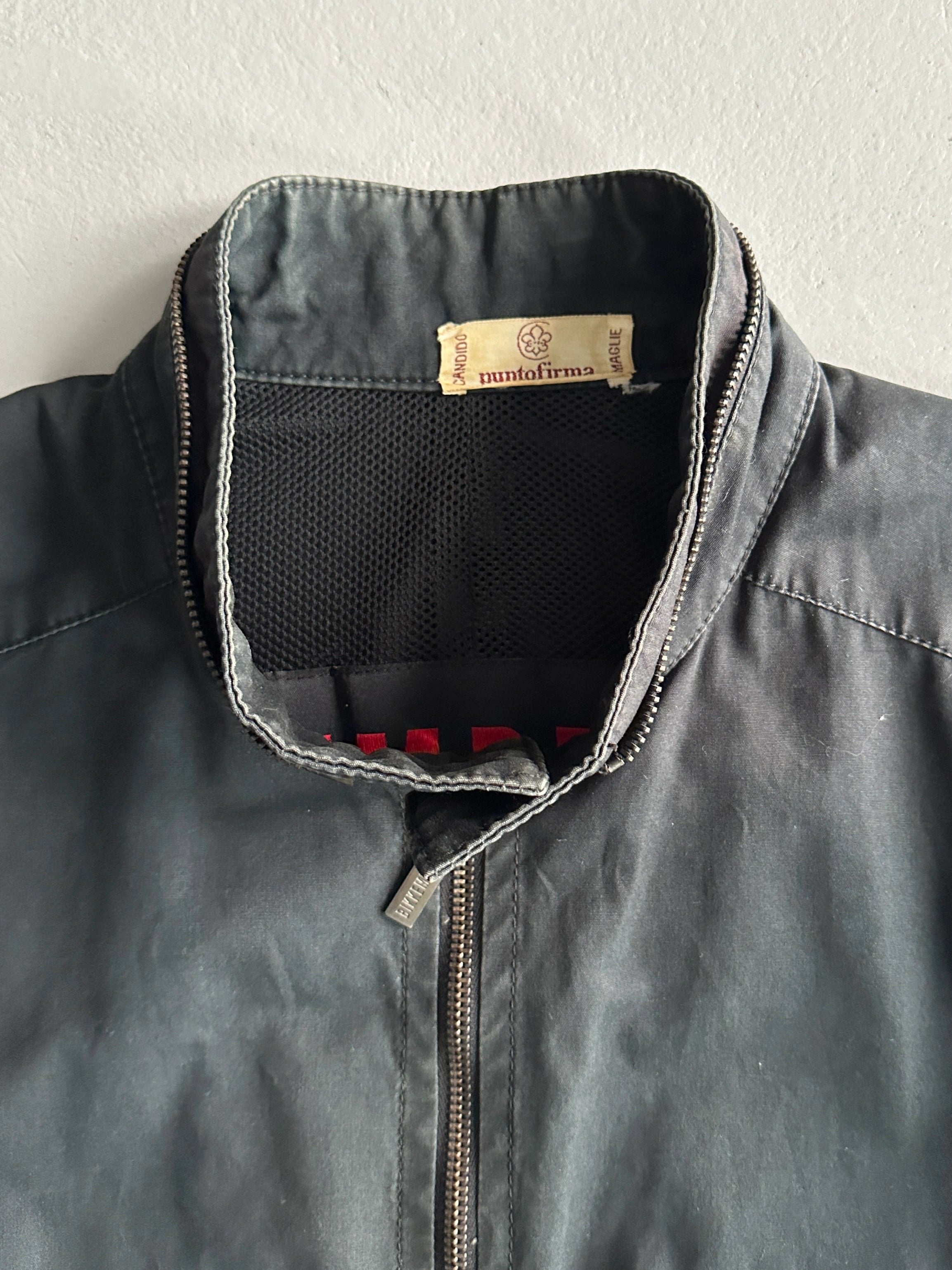 BIKKEMBERGS - 2000s LIGHT JACKET WITH LEATHER BELT