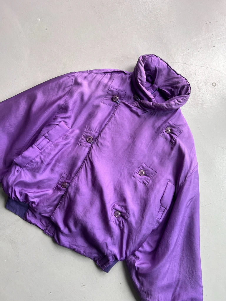 KATHARINE HAMNETT F/W 1980s NYLON BOMBER JACKET