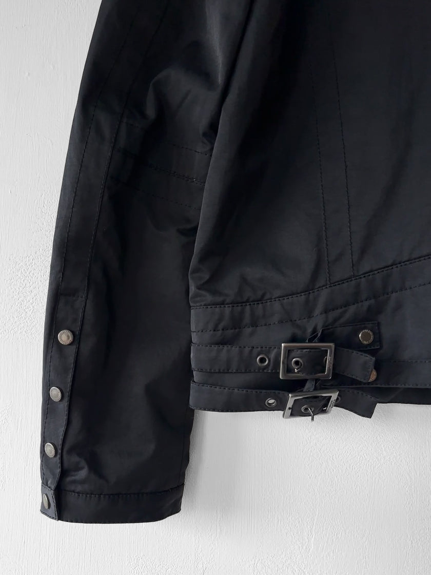 DIRK BIKKEMBERGS - F/W 2008 TECHNICAL JACKET WITH TWO WAY FRONT ZIP