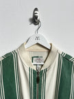 ARMANI JEANS - S/S 1992-1993 STRIPED COTTON BOMBER JACKET