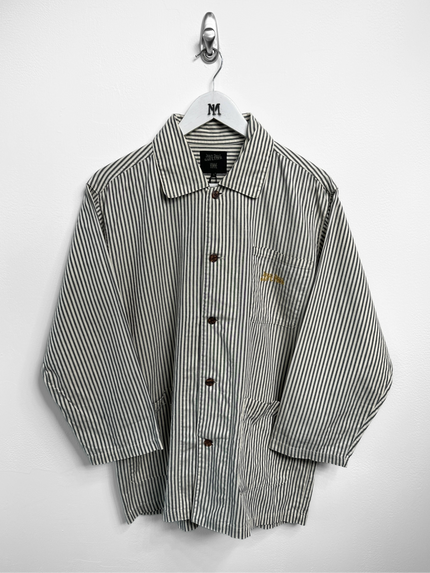 JEAN PAUL GAULTIER - 1990s RELAXED FIT STRIPED SHACKET