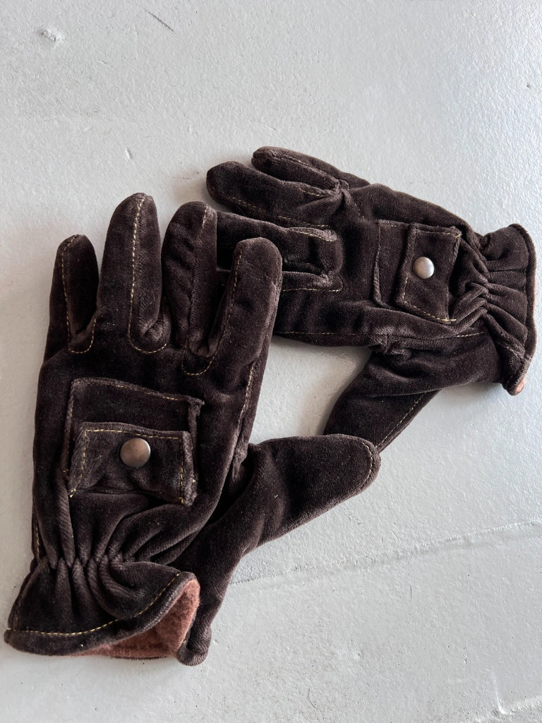ARMANI JEANS 1990s AVIATOR GLOVES