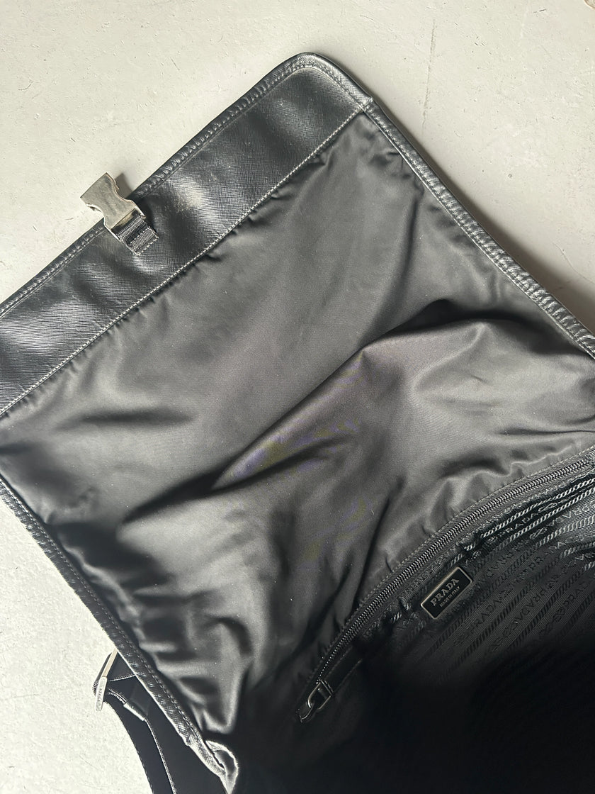 PRADA - 2000s NYLON MESSENGER BAG