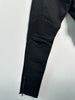 DIRK BIKKEMBERGS - early 2000s BIKER TROUSERS WITH ZIP DETAILS
