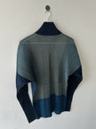 ISSEY MIYAKE - A/W 2013 PLEATED ZIPPED LONG SLEEVE TOP