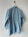 ISSEY MIYAKE - 1980s DOUBLE BREASTED BLAZER WITH ELASTICATED DETAILS AT BACK