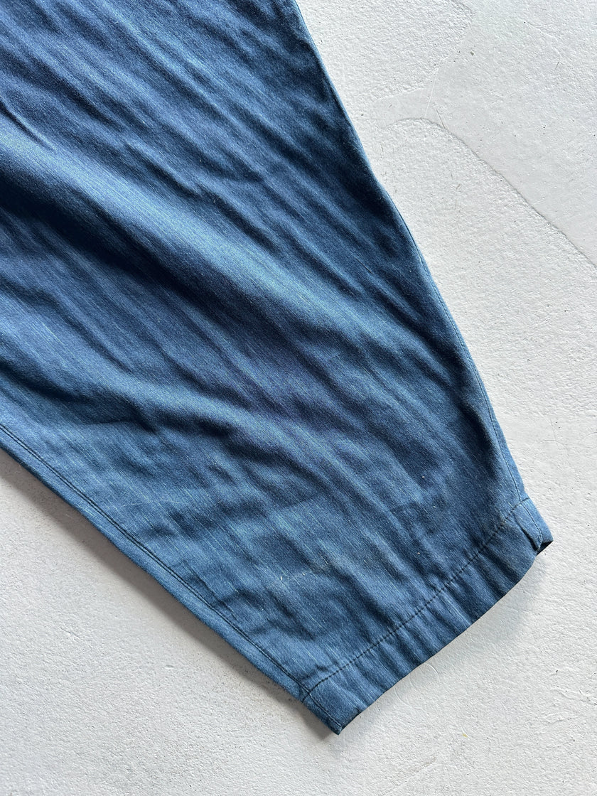 ISSEY MIYAKE PERMANENTE - 1990s 2 PIECES SET TROUSERS AND JACKET