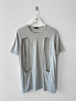 COMME DES GARÇONS HOMME PLUS - A/W 2014 CUT OUT FRONT T-SHIRT