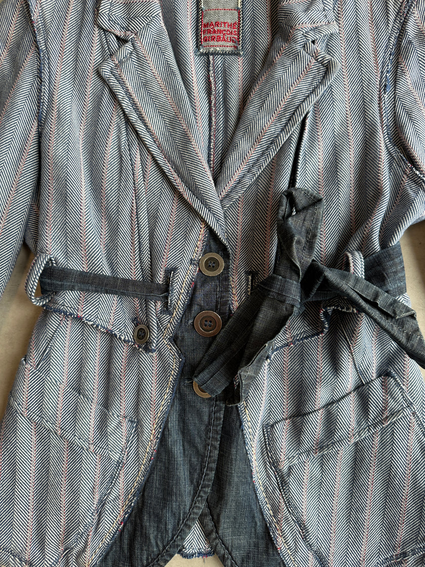 MARITHÉ + FRANÇOIS GIRBAUD - 2000s BELTED BLAZER