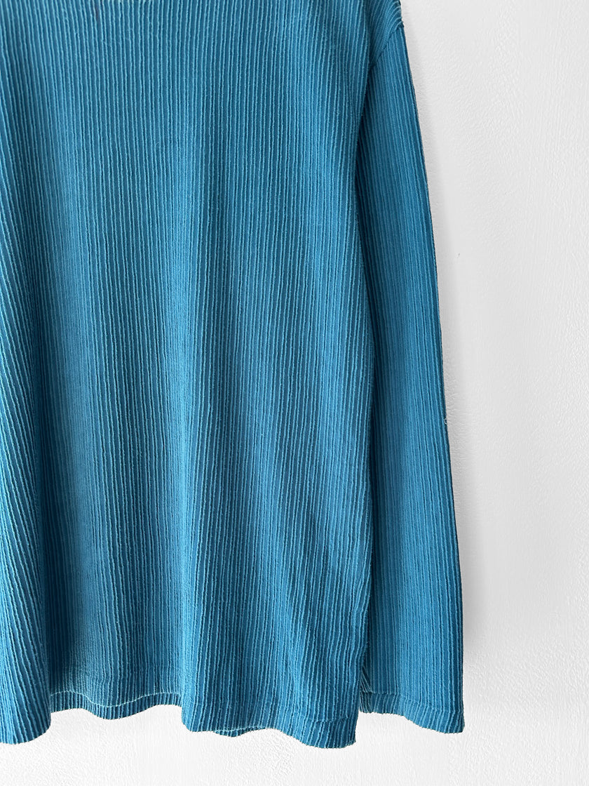 ISSEY MIYAKE - S/S 1999 TEXTURED LONG SLEEVE TOP