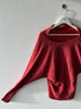 ISSEY MIYAKE - 1980s SCULPTURAL LONG SLEEVE TOP