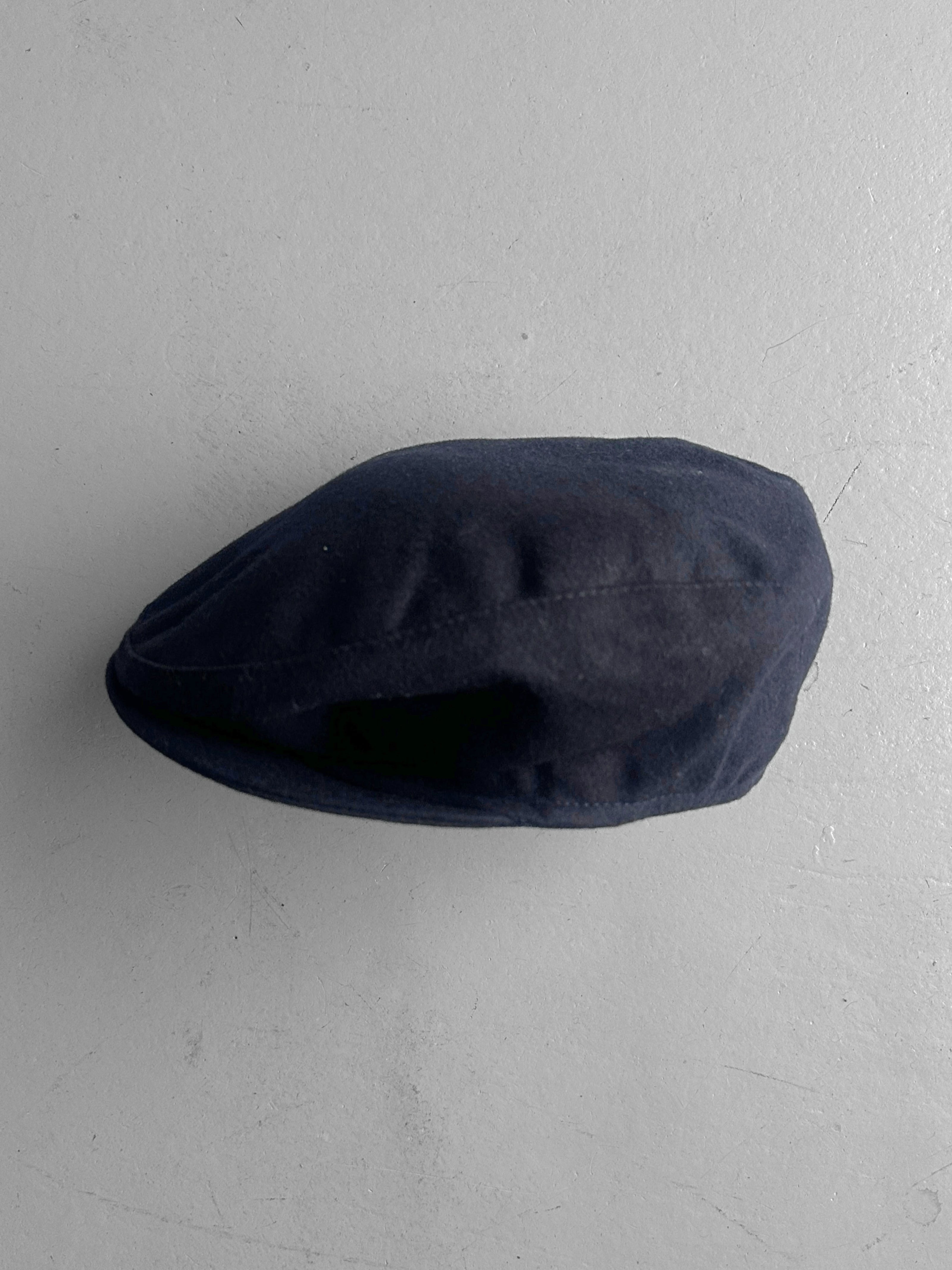 GIORGIO ARMANI - 1980s WOOL FLAT CAP