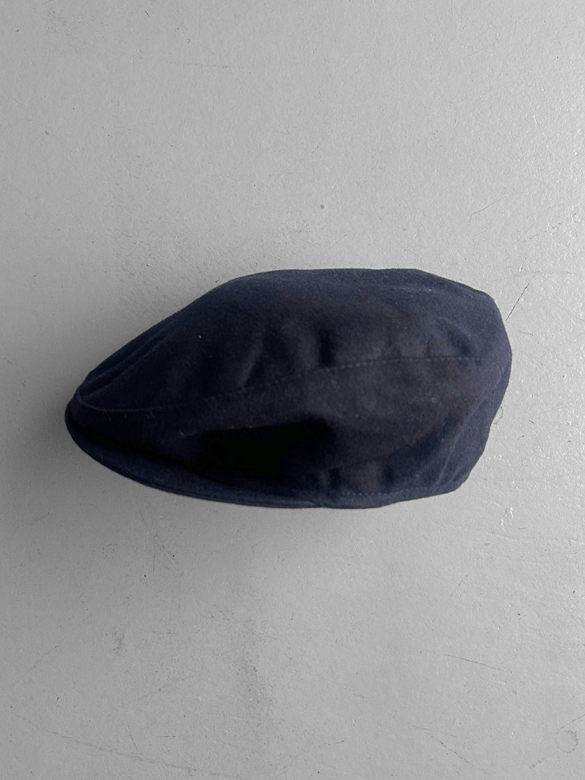 GIORGIO ARMANI - 1980s WOOL FLAT CAP
