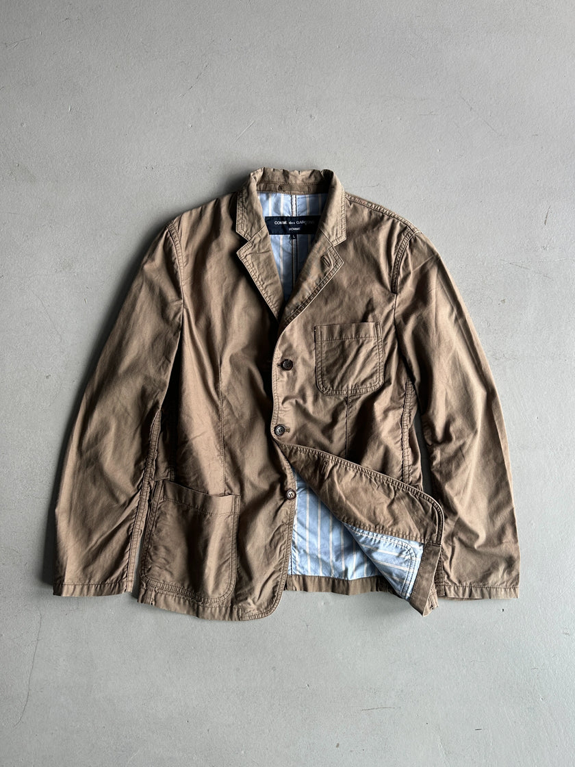 COMME DES GARÇONS - A/W 2005 CURVED SLEEVE TEXTURED JACKET