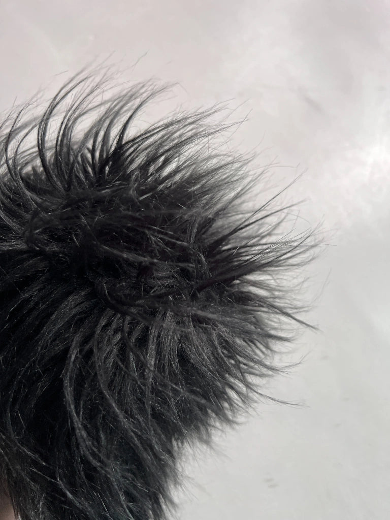 MAISON MARGIELA – FAUX FUR STRUCTURED HEADPIECE