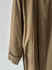 ITALIAN LABEL 1990s BELTED TRENCH COAT