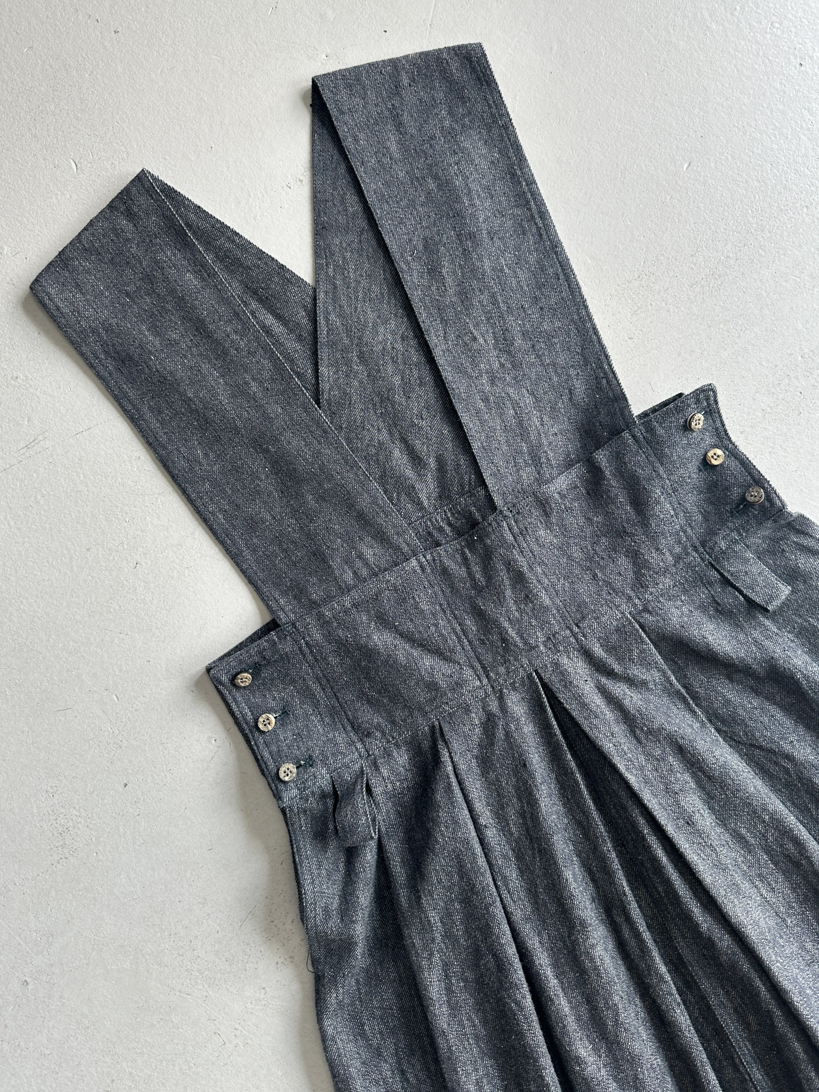 PLANTATION ISSEY MIYAKE - 1990s PLEATED SKIRT JUMPSUIT