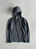 DIESEL - 2000s HOODED SWEATER WITH DIAGONAL ZIP CLOSURE