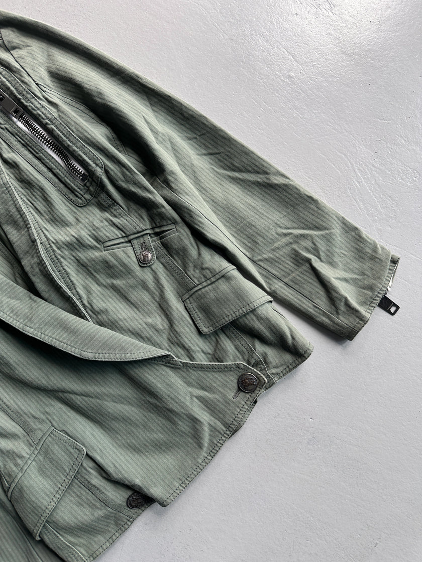 BURBERRY- S/S 2003 MULTI POCKET SAFARI JACKET