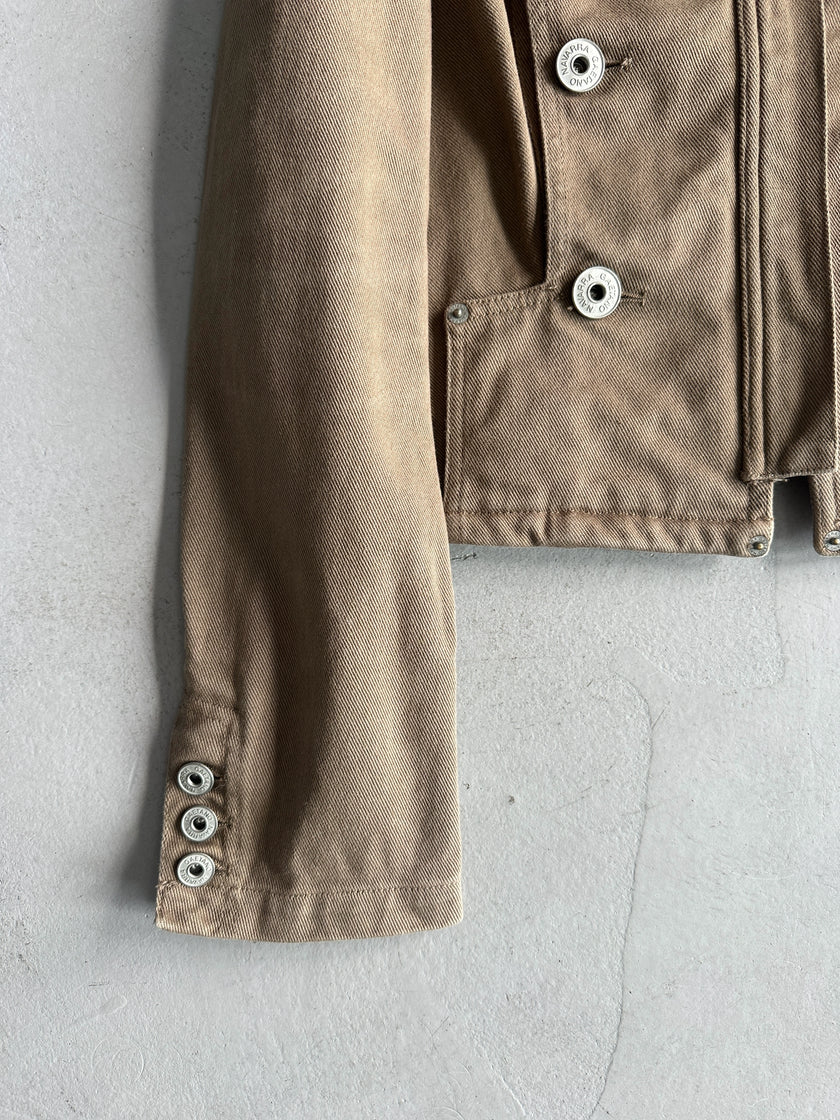 GAETANO NAVARRA - S/S 2006 CROP FIT DOUBLE BREASTED JACKET