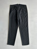 YOHJI YAMAMOTO Y's - A/W 2001 WIDE LEG STRAIGHT FIT TROUSERS