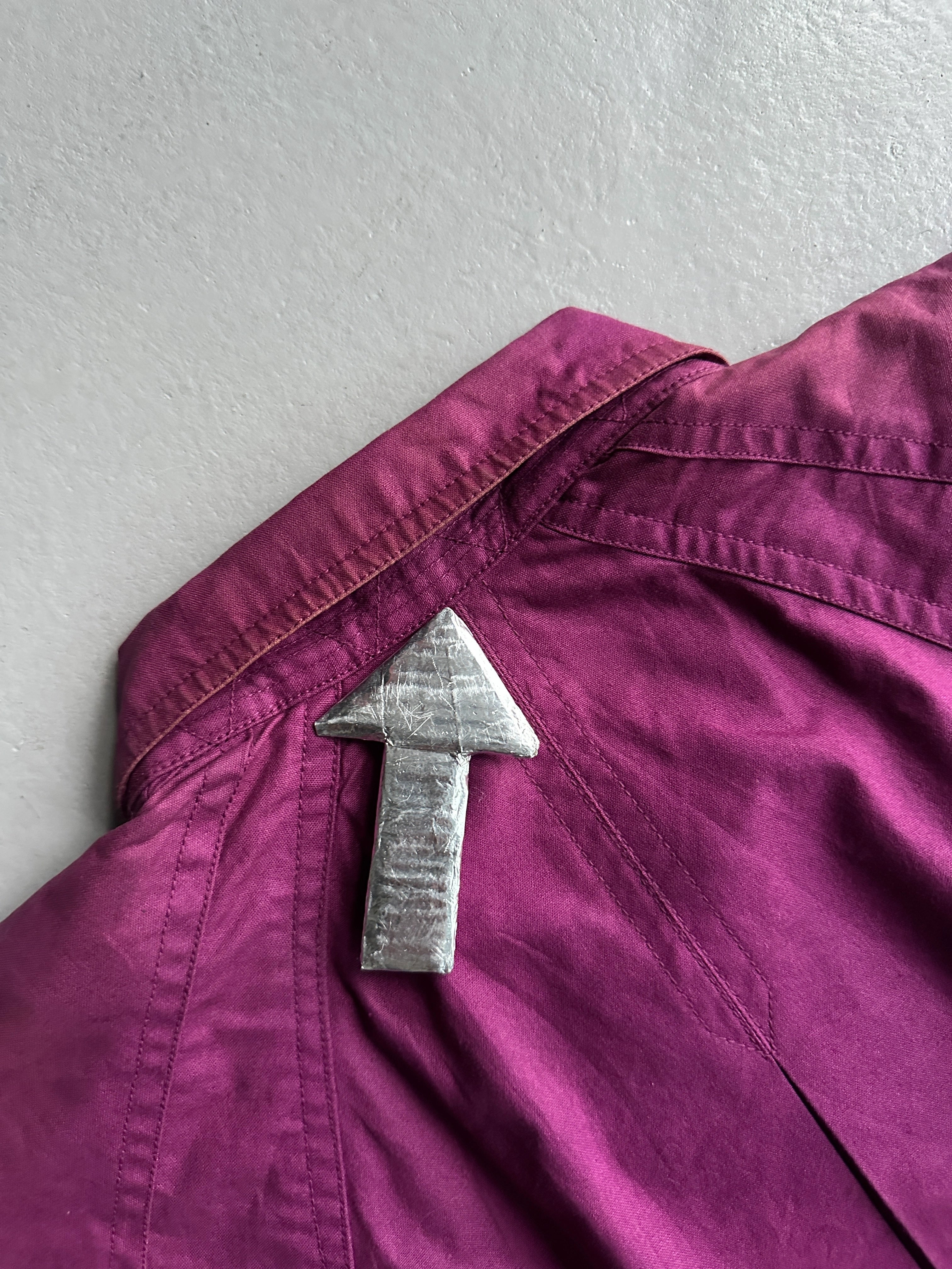 ISSEY MIYAKE - 1980s BOXY FIT BOMBER JACKET