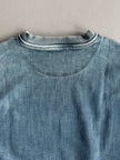 DIESEL - 2000s DENIM LOOK CREWNECK SWEATER