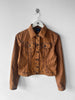 KENZO  - 1980s DENIM JACKET WITH CRINKLED EFFECT WASH