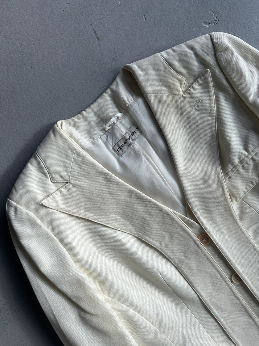 EMPORIO ARMANI - S/S 2003 ADJUSTABLE LAPELS FITTED BLAZER