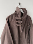 JAPANESE LABEL - 1990s ASYMMETRICAL COLLAR JACKET WITH D-RING DETAILS
