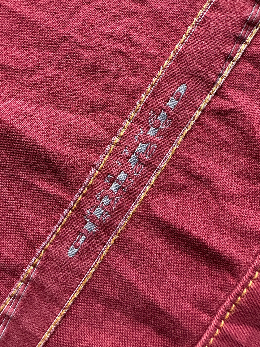 MARITHÉ + FRANÇOIS GIRBAUD - 1980s FIELD JACKET WITH CORDUROY DETAILS