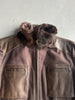 ICEBERG - early 2000s BELTED JACKET WITH FUR COLLAR AND CUFFS