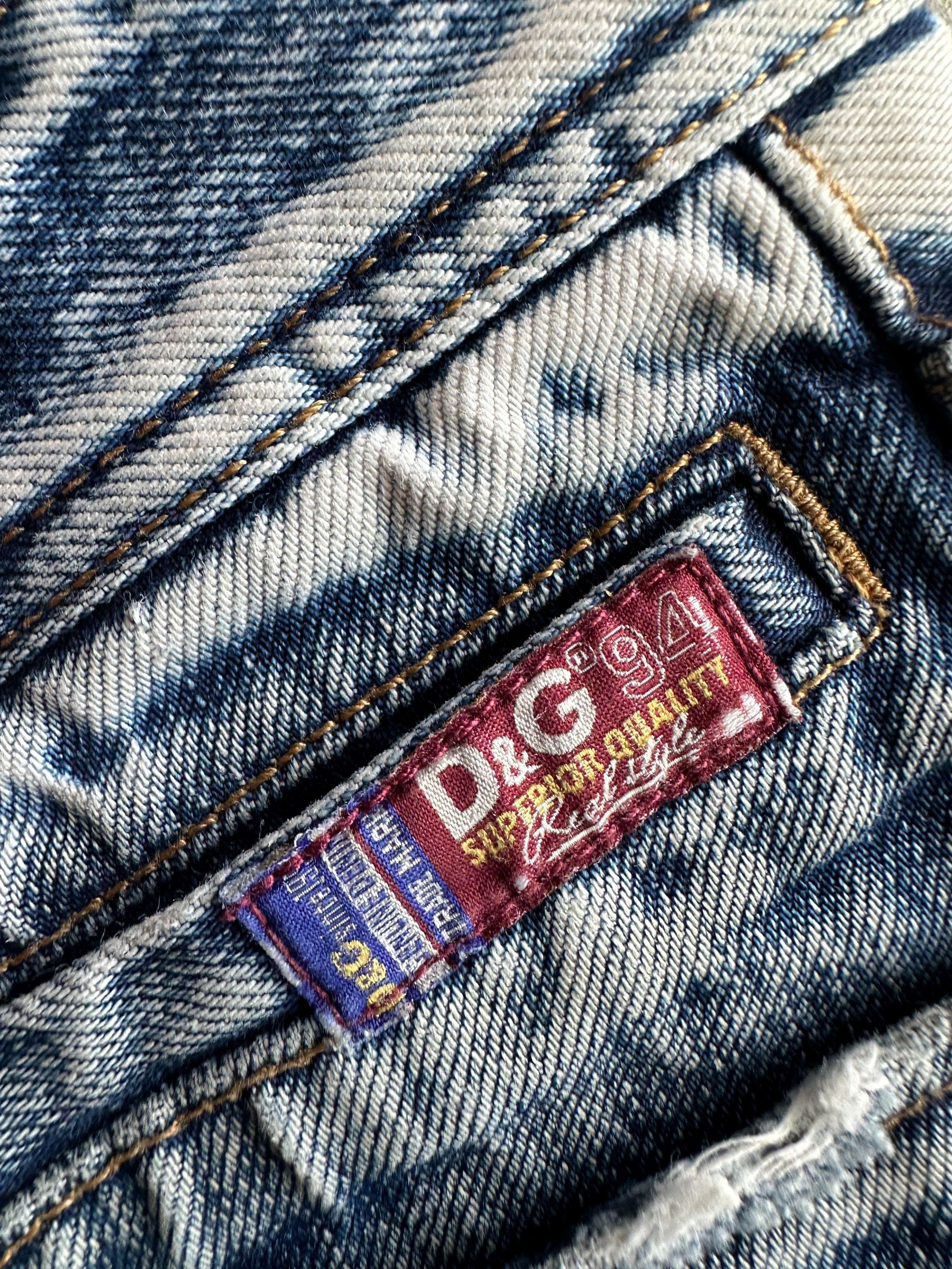 DOLCE & GABBANA - 1994 STRAIGHT FIT JEANS