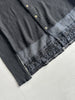 COMME DES GARÇONS TRICOT - A/W 1993 WOOL CARDIGAN WITH LACE HEM