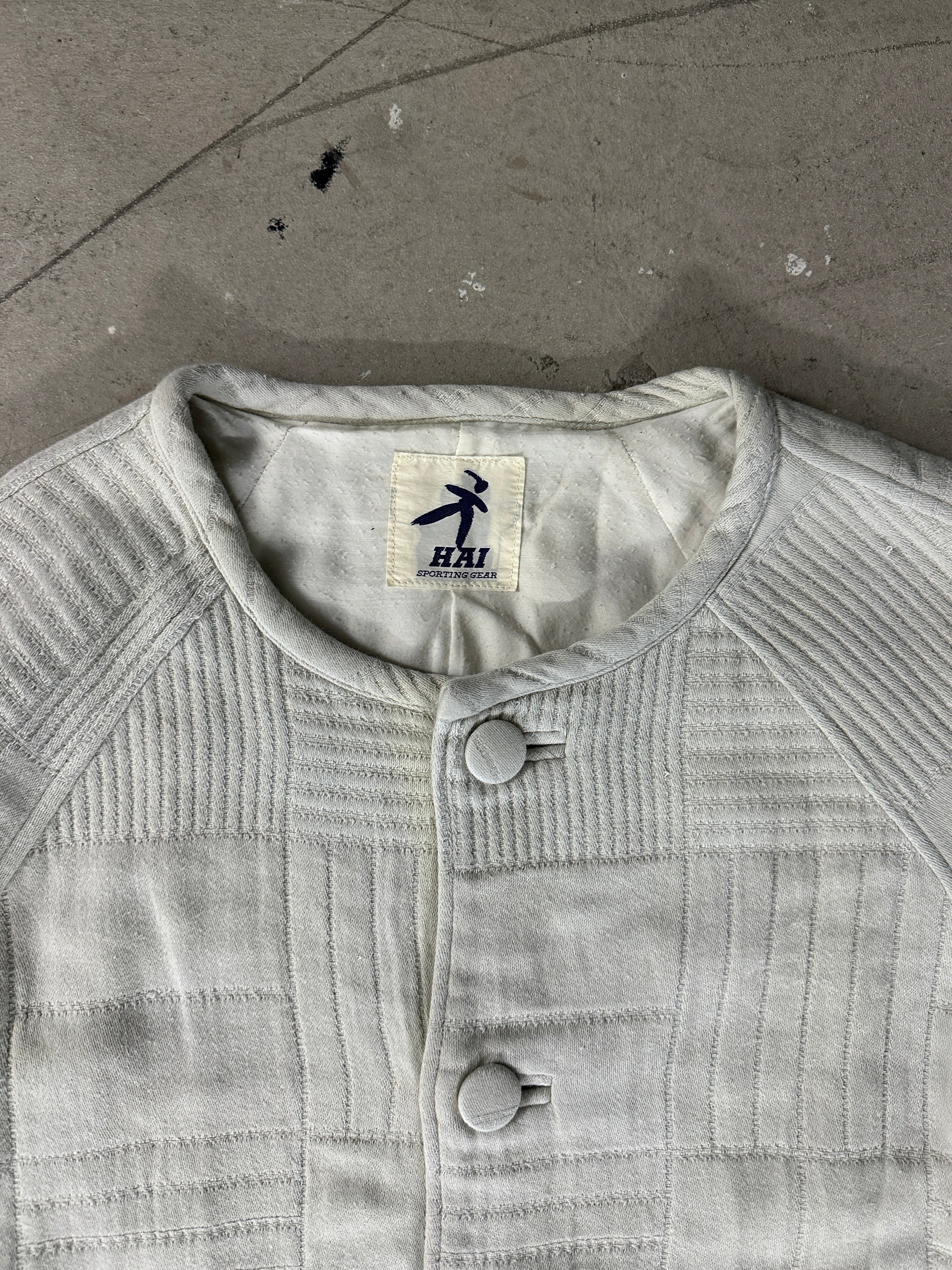 ISSEY MIYAKE HAI SPORTING GEAR- 1980s CREW NECK JACKET