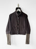 EMPORIO ARMANI - F/W 2015 WOOL JACKET WITH LAYERED SLEEVE