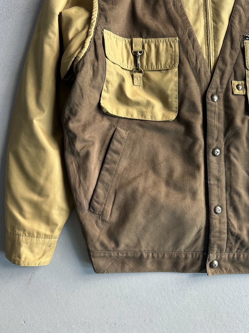 ISSEY MIYAKE - F/W 1982 LAYERED MULTI POCKET GILET JACKET