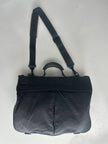 ISSEY MIYAKE IM - 1990s TOP HANDLE NYLON BAG WITH REMOVABLE SHOULDER STRAP