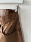 CHEVIGNON - early 1990s LEATHER TROUSERS